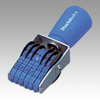 シャチハタ 欧文6連　3号　明朝体 (CF-63M)