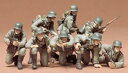 タミヤ 35061-000 1/35 ミリタリーミニチュア MM ドイツ歩兵「進撃」セット