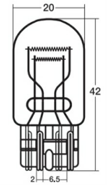 【スタンレー】テール球 W7875 12V21/5W