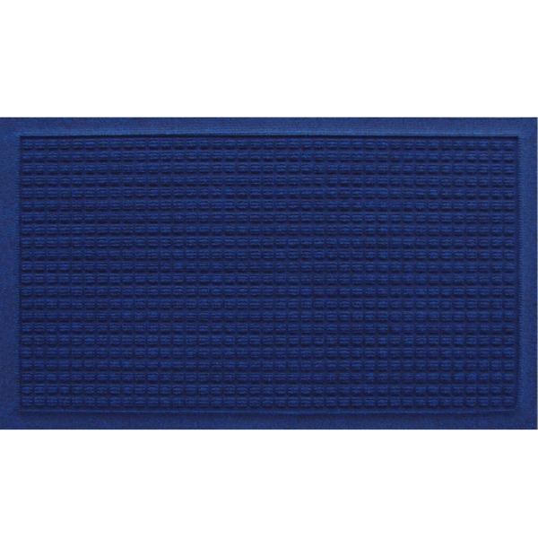 クリーンテックス・ジャパン KLEEN-TEX 超吸水マット ウォーターホース Tマット 屋内屋外兼用 62×88cm(厚み約1cm) ネイビーブルー (1039009)