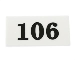 HIKARI 光 UP357-106 標示板 106