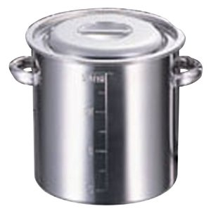 赤川器物製作所 1337027 AGモリブデン目盛付寸胴鍋27cm 15.0L