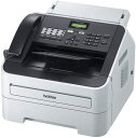 BROTHER ブラザー FAX-2840 JUSTIO モノクロレーザープリンター トナー 2400×600 dpi 最大用紙サイズA4 接続(USB)〇 コピー機能有り FA..