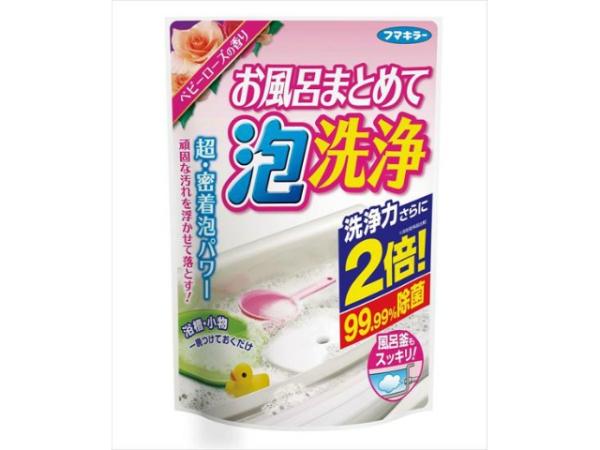 Rakuten - フマキラー お風呂まとめて泡洗浄 ベビーローズ 230g