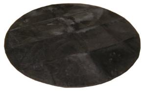 イケヒコ ラグ カーペット 円型 無地 フィラメント糸 『フィリップ』 ブラウン 約185cm丸（ホットカー..