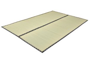 イケヒコ 純国産 い草 上敷き カーペット 糸引織 『梅花』 六一間4.5畳（約277×277cm）