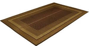 イケヒコ ラグ 国産 い草 ござ カーペット 『DXランクス』 ワイン 江戸間6畳（約261×352cm）