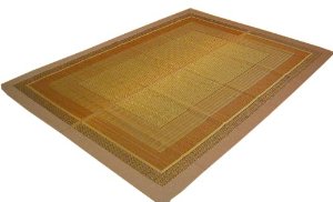 イケヒコ ラグ 国産 い草 ござ カーペット 『DXランクス』 ベージュ 約191×300cm (裏:不織布)