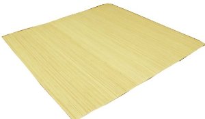 イケヒコ 籐カーペット インドネシア産 39穴マシーンメイド むしろ 『ジャワ』 200×200cm