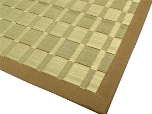 イケヒコ 純国産 掛川織 い草カーペット 『松川』 ベージュ 江戸間6畳(約261×352cm)