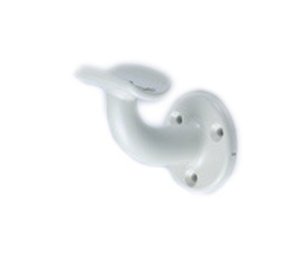 シロクマ A形ブラケットL受 32Φアイボリ BR-100