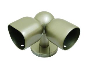 シロクマ おにぎり形・ダエン自在コーナー -シルバー BR-223