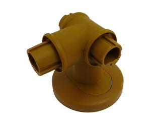 シロクマ どこでもブラケットチーズ 32Φブラウン BR-274