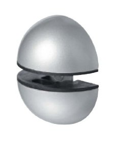 シロクマ 棚グリップJ形 Sシルバー TG-8