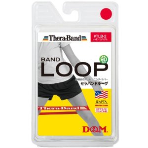 D&M セラバンド　ループ　ブリスターパック＃TLB−2−　TLB−2　レッド（01）　サイズ：強度：ミディアム