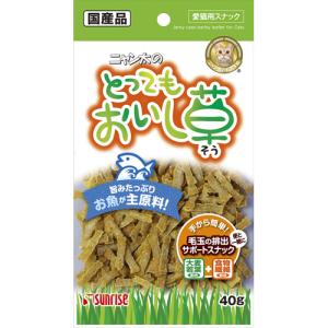 &nbsp;メーカー&nbsp;マルカン&nbsp;商品カテゴリ&nbsp;猫＞おやつ&nbsp;発送目安&nbsp;3日〜4日以内に発送予定（土日祝除）&nbsp;お支払方法&nbsp;銀行振込・クレジットカード&nbsp;送料&nbsp;送料 小型(60)&nbsp;特記事項&nbsp;&nbsp;その他&nbsp;※※※※※※※※※※※※※※※※※ 仕様 ※※※※※※※※※※※※※※※※※ジャンル おやつ・サプリメント内容量 40g原産国 日本毛玉ケア用 ○魚 ○