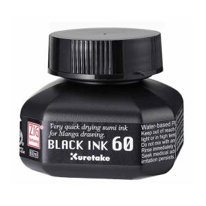 くれ竹 ZIGCARTOONIST 60ML CNCE104-6 ブラックインク60