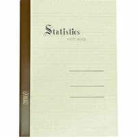 エコール 統計ノート(トウケイ-B5)「単位:サツ」