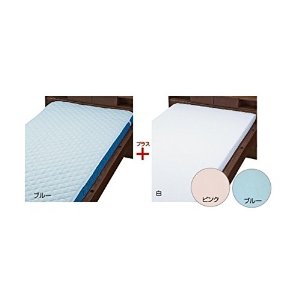 ウェルファン 床周り3点セットII(レギュラー)ブルー S 009569