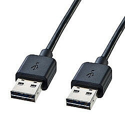 SANWASUPPLY サンワサプライ 両面挿せるUSBケーブル(A-Aタイプ）　KU-RAA1