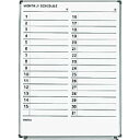 コクヨ ホワイトボード(軽量タイプ)月行事横書き有効W420×H570mm1.4kg (FB-SL215MW)