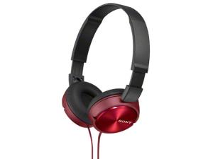 SONY ソニー ステレオヘッドホン レッド(MDR-ZX310/R)