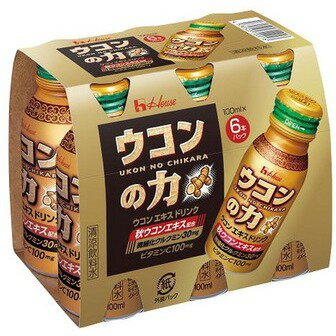 ハウス食品 ウコンの力 100mL×6本パック