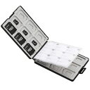 ELECOM エレコム メモリカードケース/インデックス台紙付き/SD18枚+microSD18枚収納/ブラック(CMC-SDCPP36BK)(2)