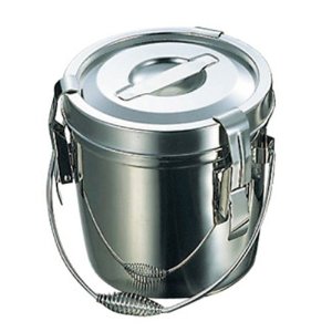 三宝産業 SA18−8ダブル汁食缶（フック付）6l（吊付）【ASY09006】