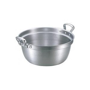 アカオアルミ アルミDON打出円付鍋30cm【AEV02030】