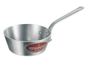 中尾アルミ製作所 アルミ キング テーパー鍋(目盛付)30cm 96100 1個