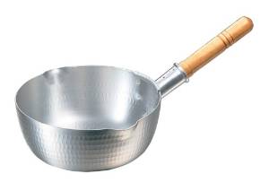 中尾アルミ製作所 ナカオ アルミ打出 雪平鍋(目盛付)21cm 両口 177600 1個