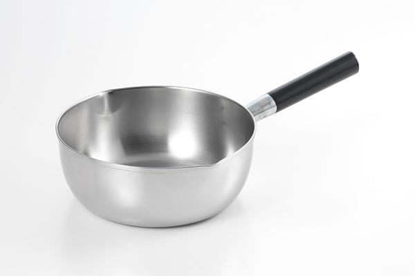 竹井器物製作所 TKS PC柄三層鋼雪平鍋(目盛付)22cm