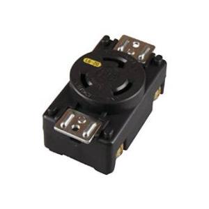 アメリカン電機 引掛形　パネル用コンセント　3220-P-L6 ヒッカケ パネルコンセント