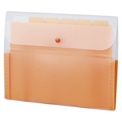セキセイ(Sekisei) ドキュメントホルダーA4 オレンジ(ACT-3906-51)「単位:サツ」
