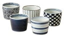 西海陶器 藍屋絵変り カップ揃 V17-31854