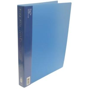 ライオン事務器 ライオン リングファイル エール A4縦 2穴 ブルー