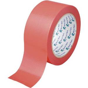 リンレイ 包装用PEワリフカラーテープ 50mm×25m 赤