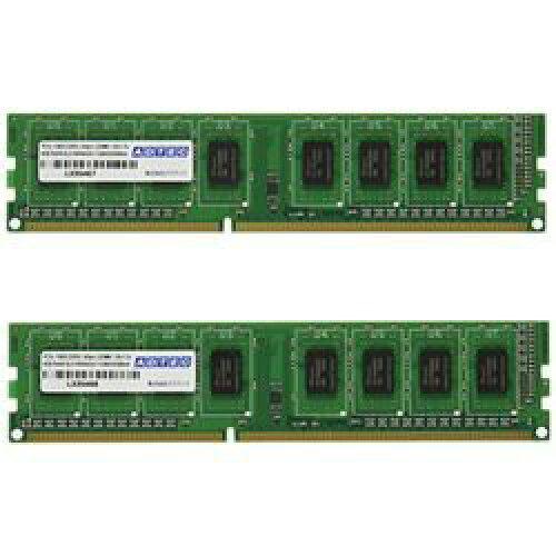 ADTEC アドテック ADS12800D-H4GW DDR3-1600 UDIMM 4GB 省電力モデル 2枚組(ADS12800D-H4GW)