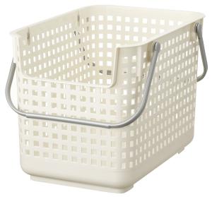 吉川国工業所 スカンジナビア ランドリーSバスケット SCB-6 ホワイト