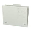 コクヨ 1/3カットフォルダーカラー第2見出し A4 グレー (A4-3F-2M) ****** 販売単位 1セット(10個入)*****【入数:10】