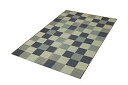 イケヒコ 純国産 い草ラグカーペット 『ブロック2』 グレー 約140×200cm