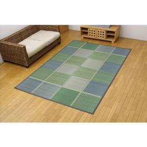 Rakuten - イケヒコ 純国産 い草花ござ 『FUBUKI』 グリーン (約261×352cm) 4112206