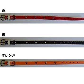 Other - 岡野製作所 レザーメタルカラー ハート #18 黒 (小型犬)