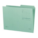 コクヨ 1/2カットフォルダーカラーFタイプA4 緑 (A4-2FF-G) ****** 販売単位 1セット(10個入)*****【入数:10】