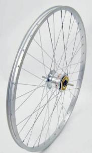 サギサカ シマノ/ 車輪関係 / 前車輪 WO27 ハブダイナモ付 ステンレスリム 使用ハブ DH-2N30-J (J2端子)【沖縄・離島への配送不可】