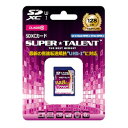 SUPER TALENT X[p[^g UHS-I SDXC[J[h 128GB Class10 ST28SU1P