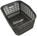 SAGISAKA(サギサカ) / 後ろかご / 樹脂製リヤバスケット 27L ブラウン /【沖縄・離島への配送不可】