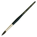 ターレンスジャパン REMBRANDT レンブラント水彩画筆114 高級リス毛/ラウンド T909-114-12(12号) 495451 (8046bg)