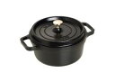 STAUB ストウブ ストウブ ピコ・ココット ラウンド22cm 黒40509-305【RST3407】